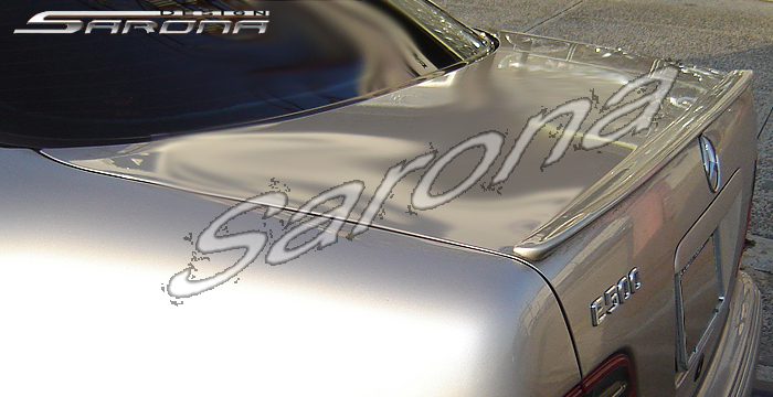 Custom Mercedes E Class Trunk Wing  Sedan (1996 - 2002) - $225.00 (Manufacturer Sarona, Part #MB-012-TW)